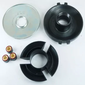 Pack Variateur avec Joue Mobile, Joue fixe, Cage Galet Mobylette Motobécane MBK