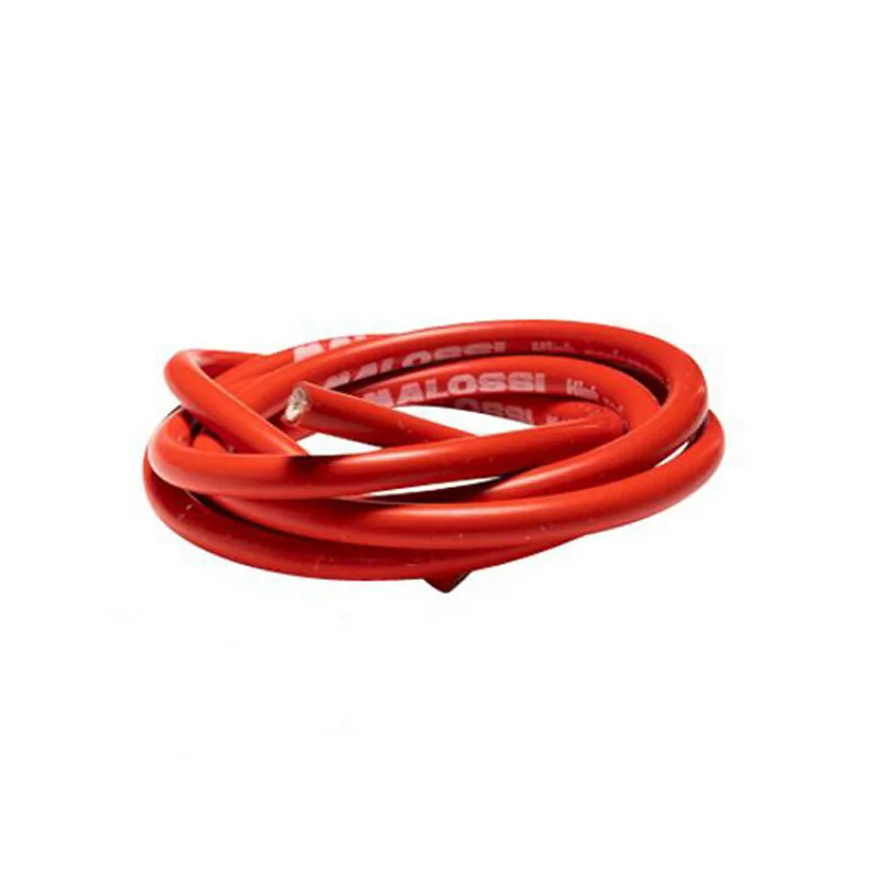 Fil Bougie Diam.7mm Malossi MHR Rouge Longueur 50cm