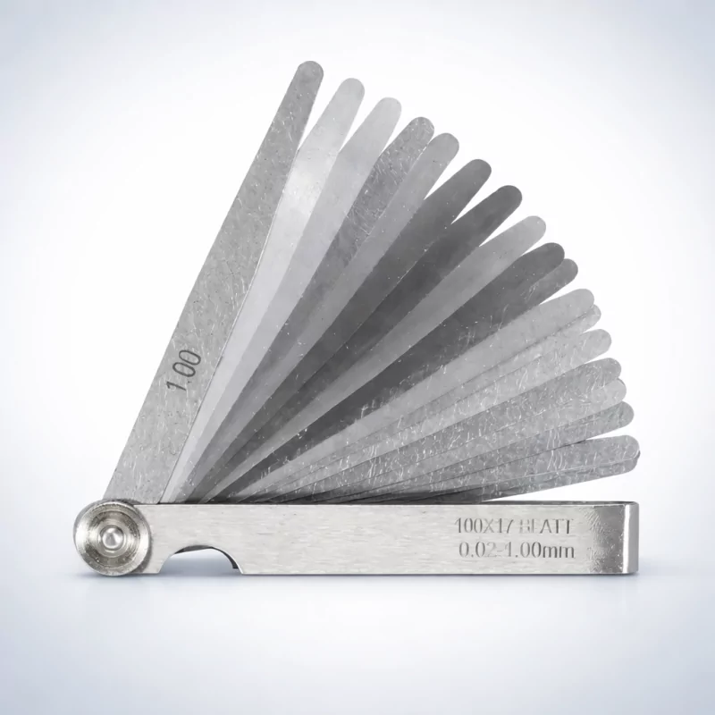 Jeu De 8 Cales épaisseur De 0.02 A 1 mm Pour Réglage Allumage Mobylette, Motobécane, Peugeot