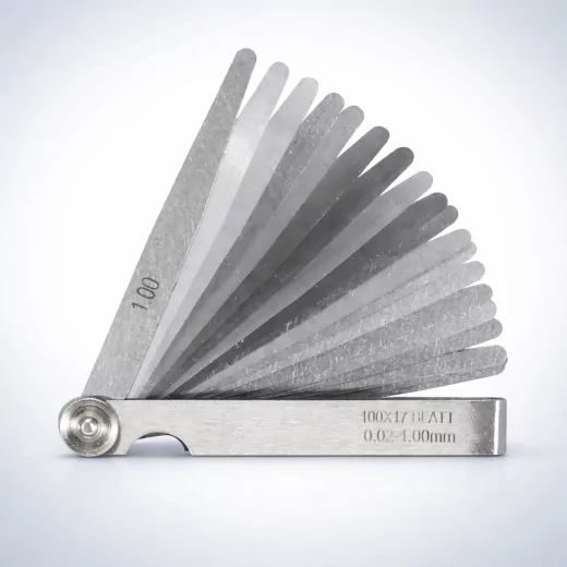 Jeu De 8 Cales épaisseur De 0.02 A 1 mm Pour Réglage Allumage Mobylette, Motobécane, Peugeot