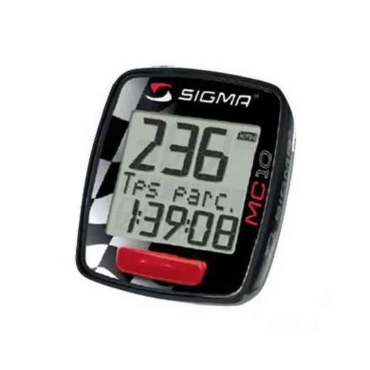 Compteur Sigma Mc10 pour Cyclomoteurs, Mobylettes, Motos etc.