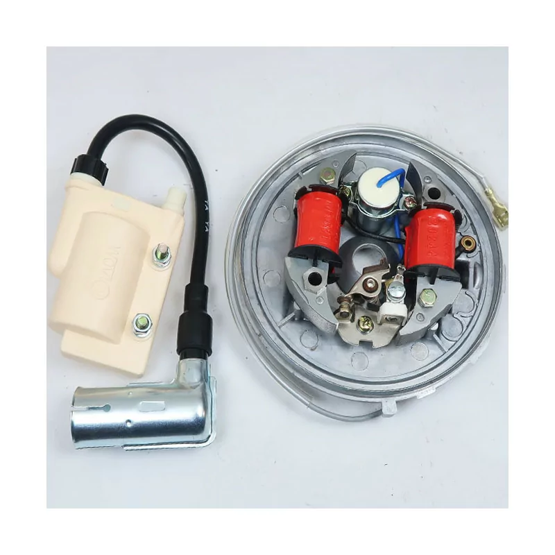 Stator avec Rupteur Inversé avec Bobine HT Pour Moteur Boite Relais Pour Mobylette Motobécane Motoconfort