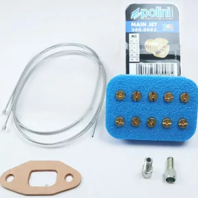 Pack carburateur Dellorto SHA 14/12 pour moteur AV7 Motobécane Motoconfort